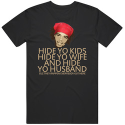 Antoine Dodson Hide Yo Kids, Hide Yo Wife Mens Size Large T Shirt Antoine Dodson Hide Yo Kids, Hide Yo Wife Mens Size Large T Shirt