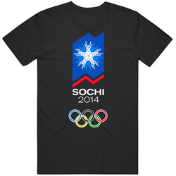 Russia Winter Olympics Sochi 2014 Mens Size Large T Shirt Russia Winter Olympics Sochi 2014 Mens Size Large T Shirt