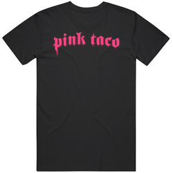 Pink Taco Hollywood Cali Food Mens Size Large T Shirt Pink Taco Hollywood Cali Food Mens Size Large T Shirt