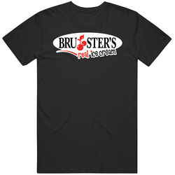 Brusters Real Ice Cream Logo Mens Size Large T Shirt Brusters Real Ice Cream Logo Mens Size Large T Shirt