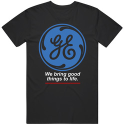 We Bring Good Things To Life Ge Most Memorable Ad Slogan Mens Size Large T Shirt We Bring Good Things To Life Ge Most Memorable Ad Slogan Mens Size Large T Shirt