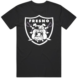 Fresno State Athletics Oakland Football Mashup Logo Sports Fan Mens Size Large T Shirt Fresno State Athletics Oakland Football Mashup Logo Sports Fan Mens Size Large T Shirt
