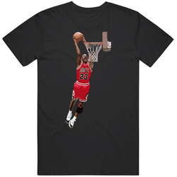 Michael Jordan Slam Dunk Mens Size Large T Shirt Michael Jordan Slam Dunk Mens Size Large T Shirt