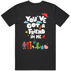 Youve Got A Friend In Me Toy Story Kids Movie Fan Mens Size Large T Shirt Youve Got A Friend In Me Toy Story Kids Movie Fan Mens Size Large T Shirt