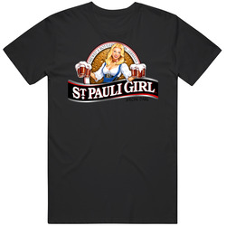 St Pauli Girl Special Dark Beer Alcohol Logo Mens Size Large T Shirt St Pauli Girl Special Dark Beer Alcohol Logo Mens Size Large T Shirt