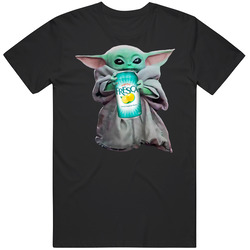 Baby Yoda The Child Mandalorian Fresca Soda Pop Drink Mens Size Large T Shirt Baby Yoda The Child Mandalorian Fresca Soda Pop Drink Mens Size Large T Shirt