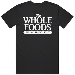 Whole Foods Market Grocery Store Company Logo Vintage Grunge Look Mens Size Large T Shirt Whole Foods Market Grocery Store Company Logo Vintage Grunge Look Mens Size Large T Shirt
