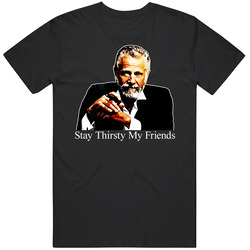 Dos Equis Beer Stay Thirsty My Friends Mens Size Large T Shirt Dos Equis Beer Stay Thirsty My Friends Mens Size Large T Shirt