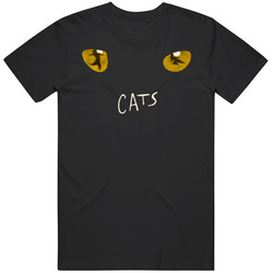 Cats Broadway Musical Show Black Mens Size Large T Shirt Cats Broadway Musical Show Black Mens Size Large T Shirt