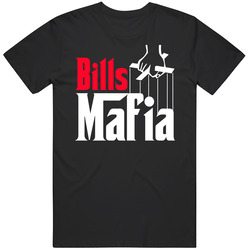 Bills Mafia Godfather Parody Mens Size Large T Shirt Bills Mafia Godfather Parody Mens Size Large T Shirt