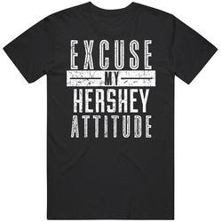 Excuse My Hershey Attitude Funny Custom City Patriotic Unisex Black MENS SIZE LARGE T Shirt Excuse My Hershey Attitude Funny Custom City Patriotic Unisex Black MENS SIZE LARGE T Shirt