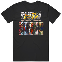 Super Street Fighter Iv Video Game Black MENS SIZE LARGE T Shirt Super Street Fighter Iv Video Game Black MENS SIZE LARGE T Shirt