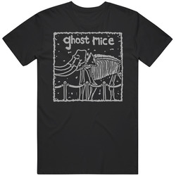 Ghost Mice Punk Retro Black MENS SIZE LARGE T Shirt Ghost Mice Punk Retro Black MENS SIZE LARGE T Shirt