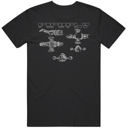 Firefly Tv Show Black MENS SIZE LARGE T Shirt Firefly Tv Show Black MENS SIZE LARGE T Shirt