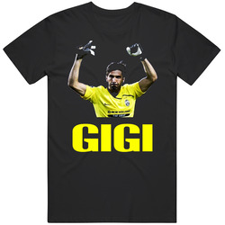 Gigi Buffon Soccer Black MENS SIZE LARGE T Shirt Gigi Buffon Soccer Black MENS SIZE LARGE T Shirt