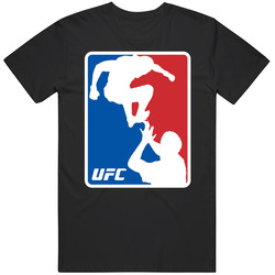 Khabib Nurmagomedov Jumps Into Crowd Ultimate Fighting Fan Sports Mashup Black MENS SIZE LARGE T Shirt Khabib Nurmagomedov Jumps Into Crowd Ultimate Fighting Fan Sports Mashup Black MENS SIZE LARGE T Shirt