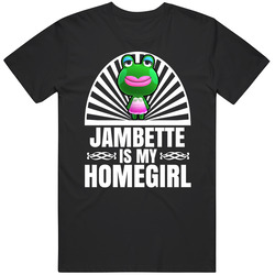 Jambette Is My Homegirl Animal Crossing New Horizons Character Video Game Fan Black MENS SIZE LARGE T Shirt Jambette Is My Homegirl Animal Crossing New Horizons Character Video Game Fan Black MENS SIZE LARGE T Shirt