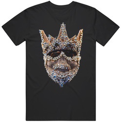 Deontay Wilder Gold Jewelled Mask Boxing Champion Fight Fan Black MENS SIZE LARGE T Shirt Deontay Wilder Gold Jewelled Mask Boxing Champion Fight Fan Black MENS SIZE LARGE T Shirt