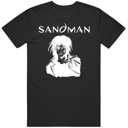 Sand Man Neil Gaiman Comic Black MENS SIZE LARGE T Shirt Sand Man Neil Gaiman Comic Black MENS SIZE LARGE T Shirt