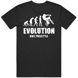 Bike Freestyle Evolution Bmx Black MENS SIZE LARGE T Shirt Bike Freestyle Evolution Bmx Black MENS SIZE LARGE T Shirt