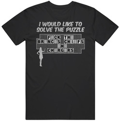 Oakland Fuck Rest Afc West Wheel Of Fortune Football Worn Look Black MENS SIZE LARGE T Shirt Oakland Fuck Rest Afc West Wheel Of Fortune Football Worn Look Black MENS SIZE LARGE T Shirt