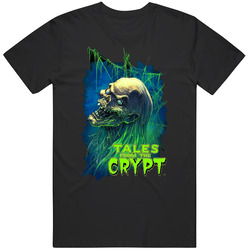Tales From The Crypt Halloween Horror Black MENS SIZE LARGE T Shirt Tales From The Crypt Halloween Horror Black MENS SIZE LARGE T Shirt