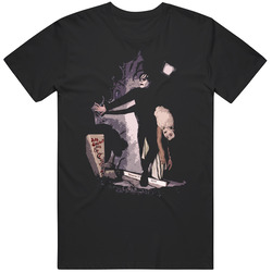The Cabinet Of Dr Caligari Movie Black MENS SIZE LARGE T Shirt The Cabinet Of Dr Caligari Movie Black MENS SIZE LARGE T Shirt