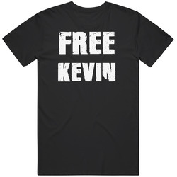Free Kevin Jail Married T Black MENS SIZE LARGE T Shirt