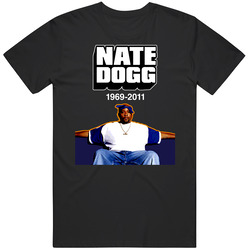 Nate Dog Memorial Black MENS SIZE LARGE T Shirt Nate Dog Memorial Black MENS SIZE LARGE T Shirt