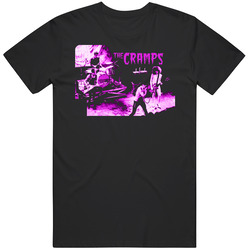 The Cramps Rock Band Second Black MENS SIZE LARGE T Shirt The Cramps Rock Band Second Black MENS SIZE LARGE T Shirt