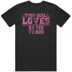 This Girl Loves David Vadim Boxer Black MENS SIZE LARGE T Shirt This Girl Loves David Vadim Boxer Black MENS SIZE LARGE T Shirt