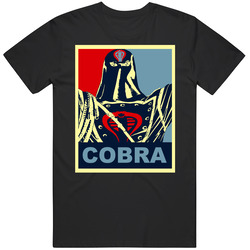 Cobra Commander Gi Joe Black MENS SIZE LARGE T Shirt Cobra Commander Gi Joe Black MENS SIZE LARGE T Shirt