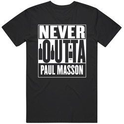 Never Outta Paul Masson Straight Outta Compton Parody Black MENS SIZE LARGE T Shirt Never Outta Paul Masson Straight Outta Compton Parody Black MENS SIZE LARGE T Shirt