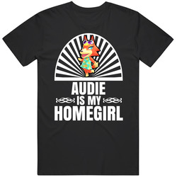 Audie Is My Homegirl Animal Crossing New Horizons Character Video Game Fan Black MENS SIZE LARGE T Shirt Audie Is My Homegirl Animal Crossing New Horizons Character Video Game Fan Black MENS SIZE LARGE T Shirt