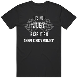 It's Not Just A Car It's A 1955 Chevrolet Auto Car Lover Cool Black MENS SIZE LARGE T Shirt It's Not Just A Car It's A 1955 Chevrolet Auto Car Lover Cool Black MENS SIZE LARGE T Shirt