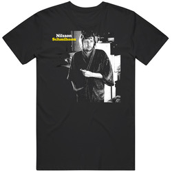 Harry Nilsson Schmilsson Album Black MENS SIZE LARGE T Shirt Harry Nilsson Schmilsson Album Black MENS SIZE LARGE T Shirt