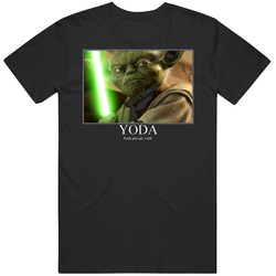 Star Wars Yoda Black MENS SIZE LARGE T Shirt Star Wars Yoda Black MENS SIZE LARGE T Shirt