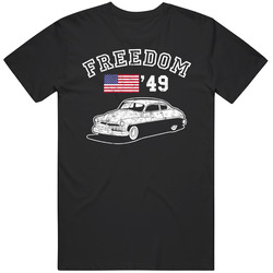 1949 Mercury Coupe Freedom Car Fan Worn Look Black MENS SIZE LARGE T Shirt 1949 Mercury Coupe Freedom Car Fan Worn Look Black MENS SIZE LARGE T Shirt
