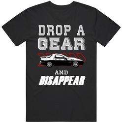 1989 Mazda Rx7 Drop A Gear And Disappear Car Enthusiasts Black MENS SIZE LARGE T Shirt 1989 Mazda Rx7 Drop A Gear And Disappear Car Enthusiasts Black MENS SIZE LARGE T Shirt