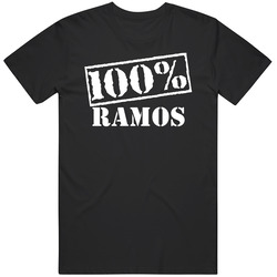 Ramos 100 Percent Name Black MENS SIZE LARGE T Shirt Ramos 100 Percent Name Black MENS SIZE LARGE T Shirt