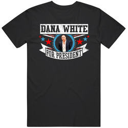 Dana White For President Ufc Mixed Martial Arts Fan Black MENS SIZE LARGE T Shirt Dana White For President Ufc Mixed Martial Arts Fan Black MENS SIZE LARGE T Shirt