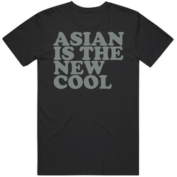 Asian Is The New Cool Funny Hip Hop China Japan Black MENS SIZE LARGE T Shirt Asian Is The New Cool Funny Hip Hop China Japan Black MENS SIZE LARGE T Shirt