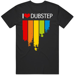 I Love Dubstep Music Black MENS SIZE LARGE T Shirt I Love Dubstep Music Black MENS SIZE LARGE T Shirt