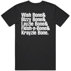 Bone Thugs N Harmony Rap Hip Hop Black MENS SIZE LARGE T Shirt