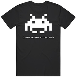 Space Invaders Alien Game Black MENS SIZE LARGE T Shirt Space Invaders Alien Game Black MENS SIZE LARGE T Shirt