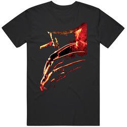 Nightmare On Elm Street Freddy Krueger Movie Black MENS SIZE LARGE T Shirt Nightmare On Elm Street Freddy Krueger Movie Black MENS SIZE LARGE T Shirt