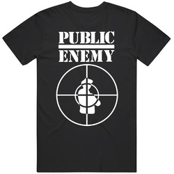 Public Enemy Gangter Rap Black MENS SIZE LARGE T Shirt Public Enemy Gangter Rap Black MENS SIZE LARGE T Shirt