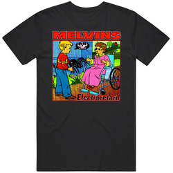 Melvins Grunge Electroretard Music Cool Black MENS SIZE LARGE T Shirt Melvins Grunge Electroretard Music Cool Black MENS SIZE LARGE T Shirt