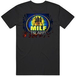 30 Rock Tv Show Milf Island Black MENS SIZE LARGE T Shirt 30 Rock Tv Show Milf Island Black MENS SIZE LARGE T Shirt
