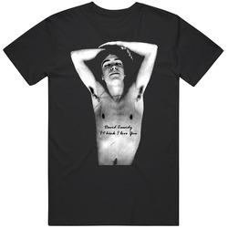 David Cassidy Nude Love You Music Black MENS SIZE LARGE T Shirt David Cassidy Nude Love You Music Black MENS SIZE LARGE T Shirt